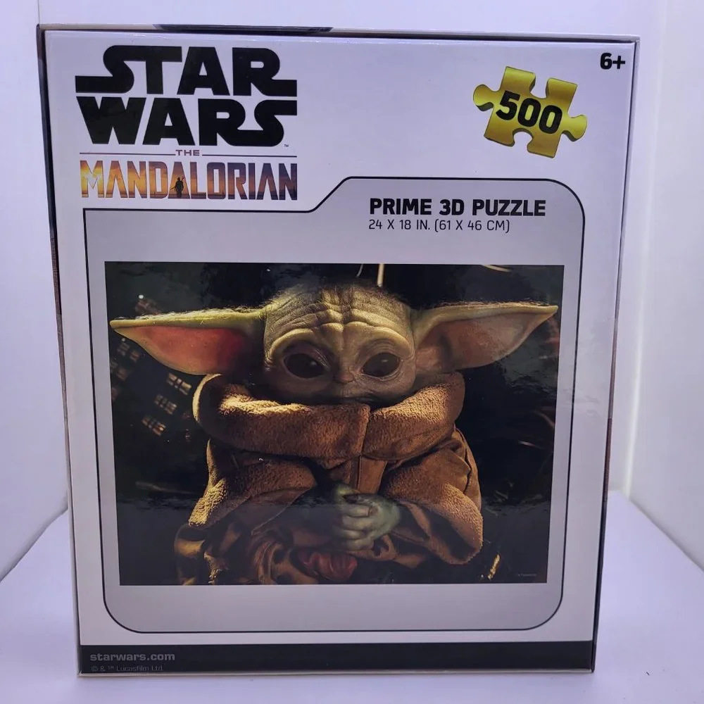 New Prime 3D Disney Star Wars THE MANDALORIAN-THE CHILD, GROGU 500 Piece‎ Puzzle